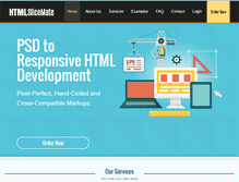 Tablet Screenshot of htmlslicemate.com